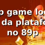 ✅ 89p game login: guia da plataforma no 89p